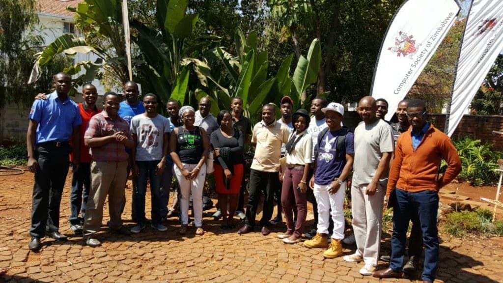 First meetup at the Computer Society of Zimbabwe, August 20, 2016